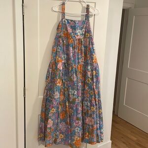 Beautiful, multicolor floral Free People Dress.